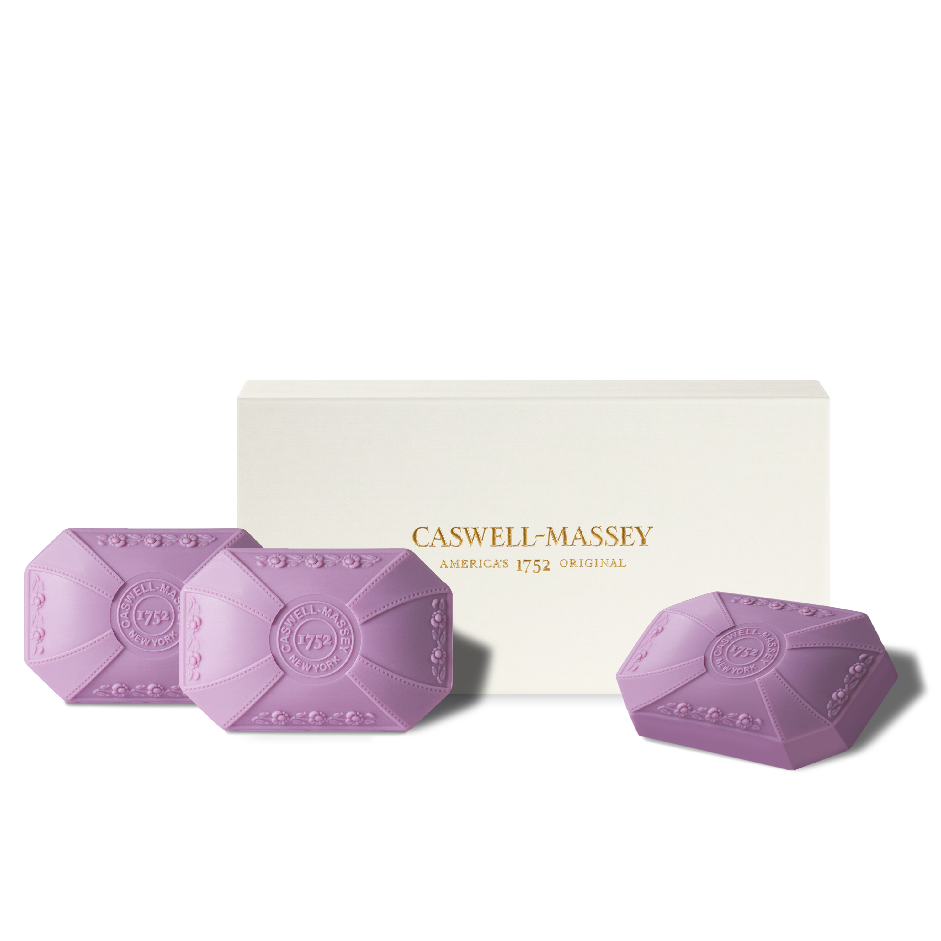 Lilac Bar Soap Bar Soap Caswell-Massey® 3-Soap Set  