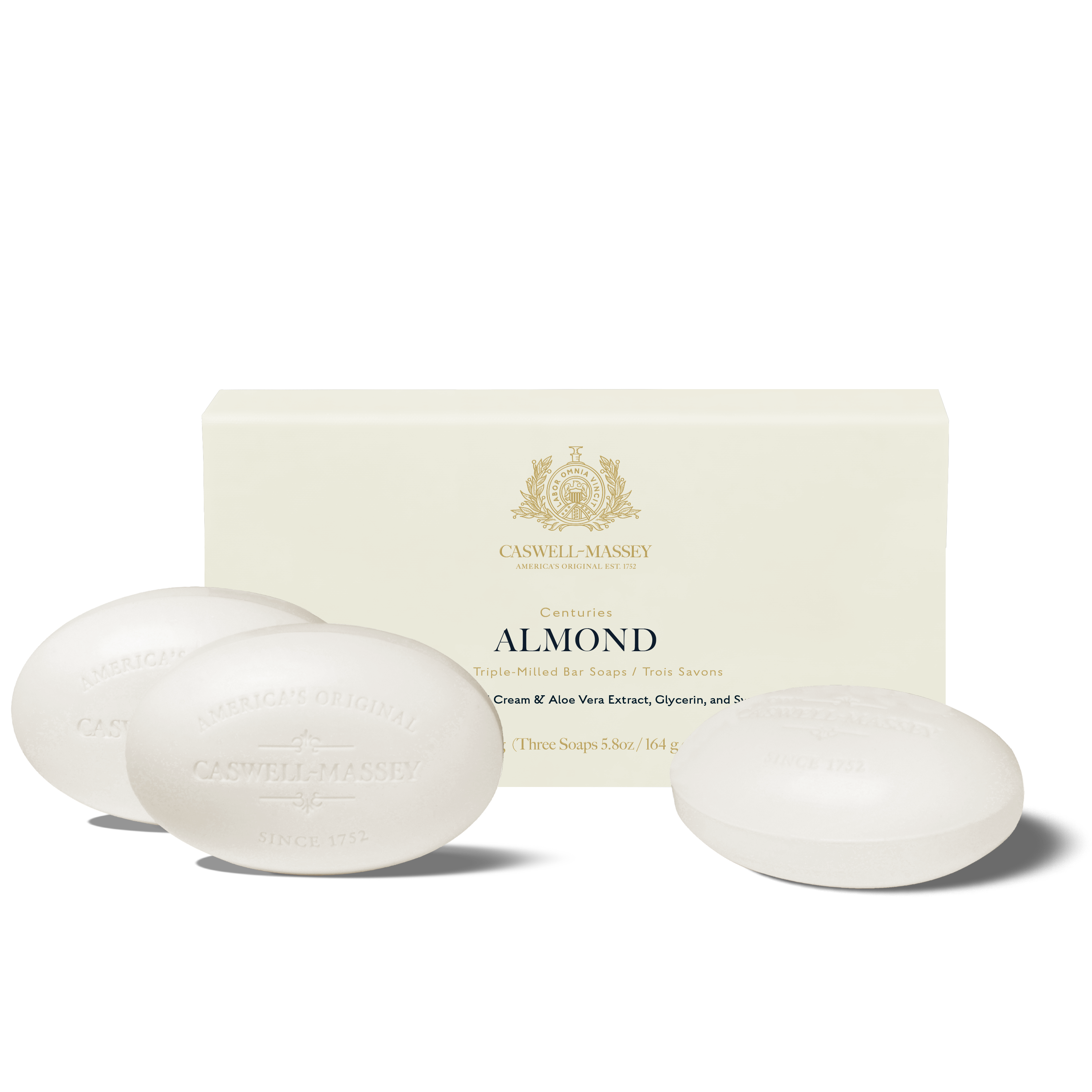 Almond Bar Soap Bar Soap Caswell-Massey® 3-Soap Set  