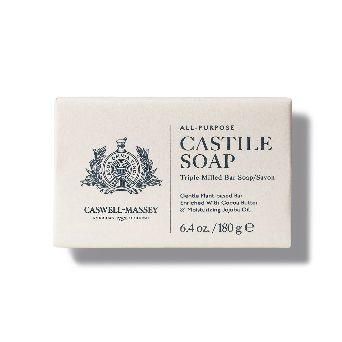 Pure Vegetable Castile Soap Bar Luxury Bar Soap Caswell Massey®