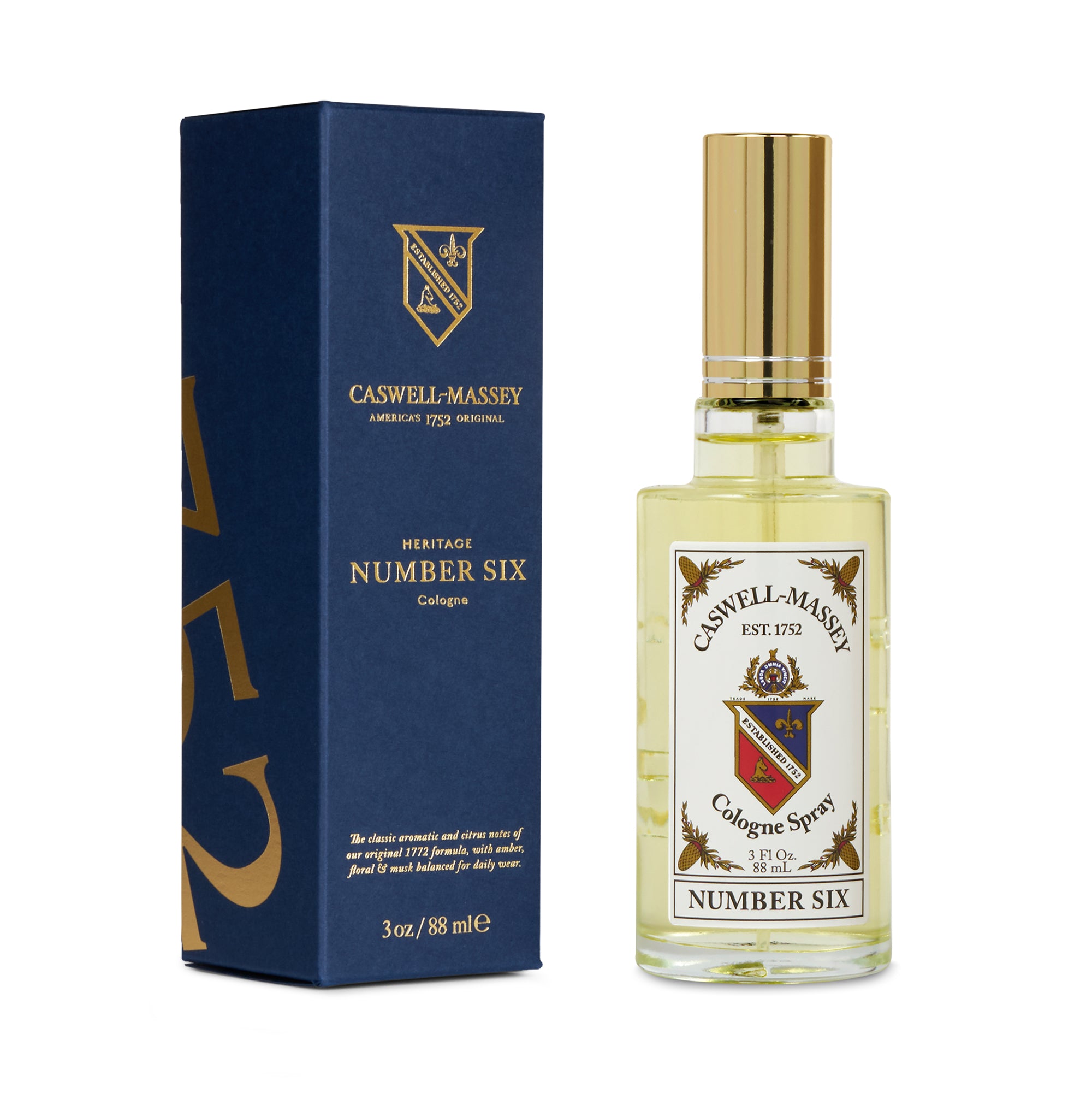 Number Six Cologne | Fine Fragrance | Caswell-Massey®
