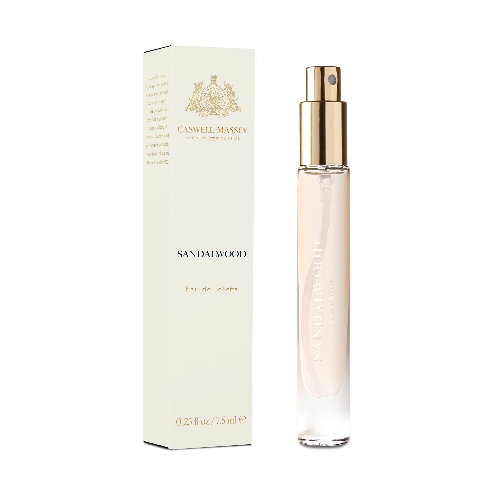Perfume Gift Set - Amber Musk Sandalwood Perfume + Travel Spray